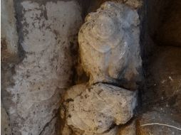 Se descubrió durante los trabajos de renovación en el templo mortuorio de Amenhotep III. AFP /