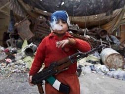 La ONU y la Unicef lanzan nueva campaña titulada ''niños, no soldados'' para luchar contra el reclutamiento de los niños soldados. ESPECIAL /