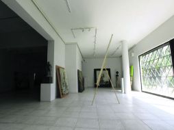 Galería Vértice. La afluencia de visitantes en las galerías de la ciudad es escaza.  /