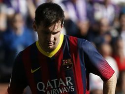 El Barcelona cede buenas partes de sus opciones de revalidar su título de campeón de la liga española. AFP /