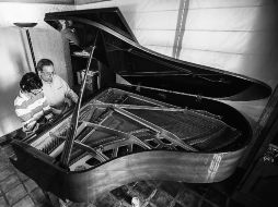 David González Ladrón de Guevara se presentó por primera vez en público a los 10 años.  /