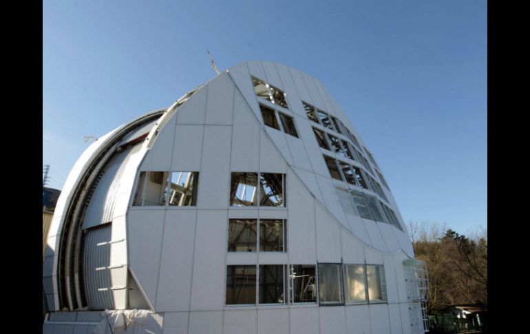 El domo ya está listo y será instalado a finales del 2015. EFE /