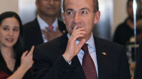 En 2010, el gobierno de Felipe Calderón dio por muerto a Nazario Moreno, abatido la madrugada de ayer. ARCHIVO /