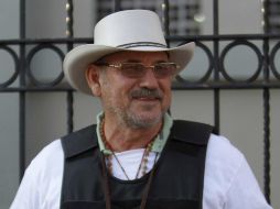 ''El Americano'' sitió los accesos de La Ruana para demandar el desarme y la salida de Hipólito Mora (foto). AP /