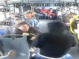 Las imágenes fueron grabadas por una cámara de video vigilancia del camión. ARCHIVO /