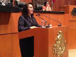 La perredista, Dolores Padierna, expone que 19.3 por ciento de las mujeres mayores de 15 años está expuesta a humillaciones. ESPECIAL /