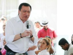 Osorio Chong resalta la coordinación con las distintas dependencias. ARCHIVO /