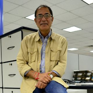 La lluvia es la musa atemporal de Víctor Guzmán