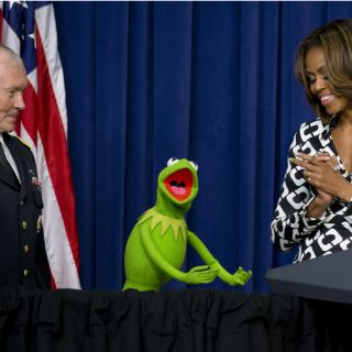 Rana René visita a Michelle Obama en Casa Blanca