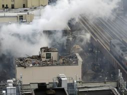 También se tiene conocimiento de un hombre en estado crítico del que se presume sea de nacionalidad mexicana. AP /