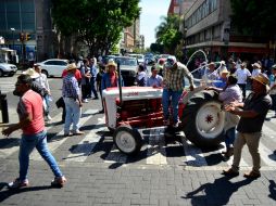 Movilizaciones por parte de maiceros se han llevado a cabo en la ciudad.  /