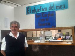 Don Evaristo ha laborado como chofer de la ruta 622 desde hace diez años.  /
