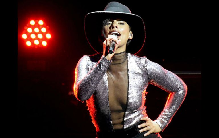 Alicia Keys dijo estar emocionada con la colaboración. ARCHIVO /