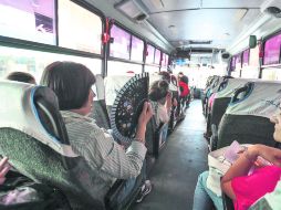 Características especiales. Usuarios de este tipo de unidades pagan 12 pesos por pasaje.  /