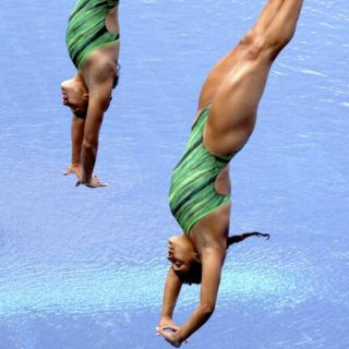Laura Sánchez y Arantxa Chávez, bronce en Serie Mundial de Clavados