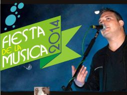 José Riaza y La Furia, es una de las bandas que se presentarán en la Fiesta de la Música 2014. ESPECIAL /