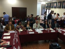 El titular de la SSJ presidió la reunión. ESPECIAL /