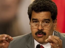 Además, el presidente Nicolás Maduro, desafió a Estados Unidos a congelar supuestas cuentas bancarias de funcionarios de su Gobierno. EFE /