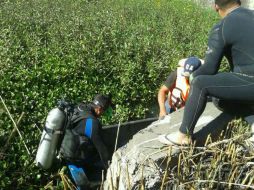 El cuerpo del menor fue rescatado por elementos de la Unidad de Protección Civil. ESPECIAL /