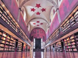 Biblioteca Iberoamericana Octavio Paz. Esta construcción está ubicada en la Plaza Universidad, en el Centro de Guadalajara.  /