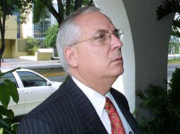 Guillermo Martínez Mora (foto), Víctor Manuel Sánchez Orozco y Alberto Esquer Gutiérrez son acusados de hacer causa común con MC. ARCHIVO /