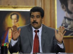 Maduro reconoce que cuerpos de seguridad cometieron 'excesos' y 'abusos', pero resalta que su acción ha estado 'apegada a la ley'. AFP /