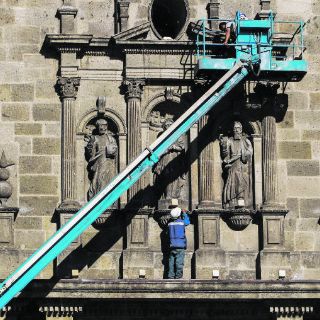 Contaminación daña cantera de exteriores de la Catedral