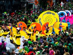 El desfile del Dia de San Patricio se celebra cada 17 de marzo. ARCHIVO /