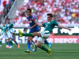 Los rojiblancos ganan al León y obtienen tres puntos de oro.  /