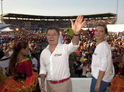 Juan Manuel Santos ratifica la meta de hacer de Colombia, antes de 2025, el país más educado de América Latina. NTX /