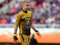 El guardameta del equipo del Bajío sabe que la derrota no estaba en sus planes. MEXSPORT /