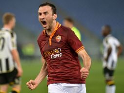 El equipo de la capital italiana se impuso a Udinese este lunes. AFP /