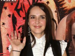 La actriz dijo que le propusieron trabajar en una película a finales de años, pero no dio más detalles por el momento. ARCHIVO /