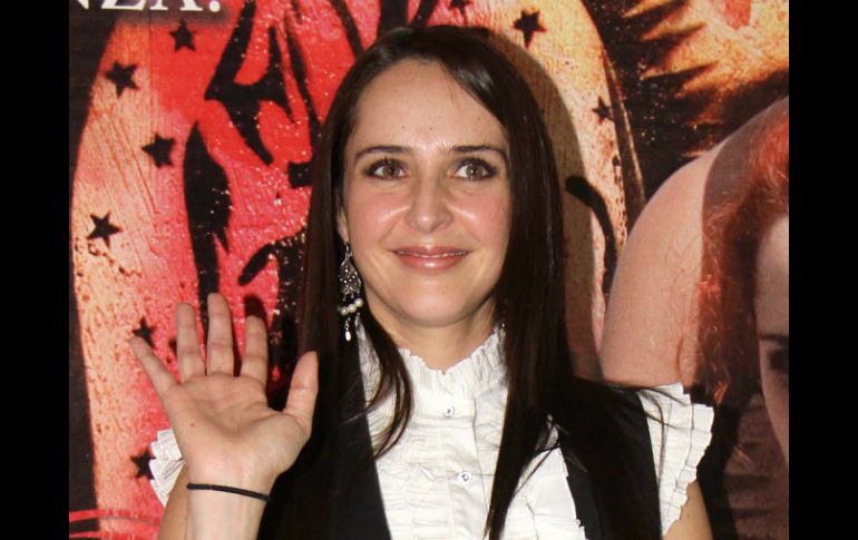 La actriz dijo que le propusieron trabajar en una película a finales de años, pero no dio más detalles por el momento. ARCHIVO /