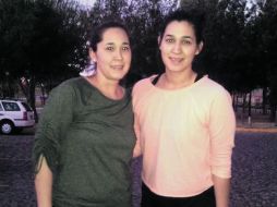 Dupla. Margaret suele correr acompañada, pues asegura que así lo disfruta más.  /