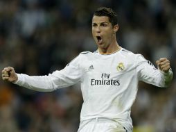 Ronaldo sigue rompiendo récords con el líder de la liga española. AP /