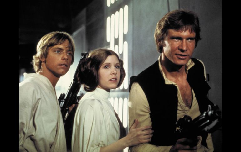 Se confirma el regreso de Harrison Ford, Carrie Fisher y Mark Hamill para encarnar a Han Solo, la princesa Leia y Luke Skywalker. ARCHIVO /