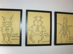 Se expusieron obras recientes de Manuel Rocha Iturbide, Roberto Arcaute, Vanessa García, Arcángel Constantini, entre otros. EFE /