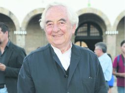 El artista. Daniel Buren en el Instituto Cultural Cabañas.  /