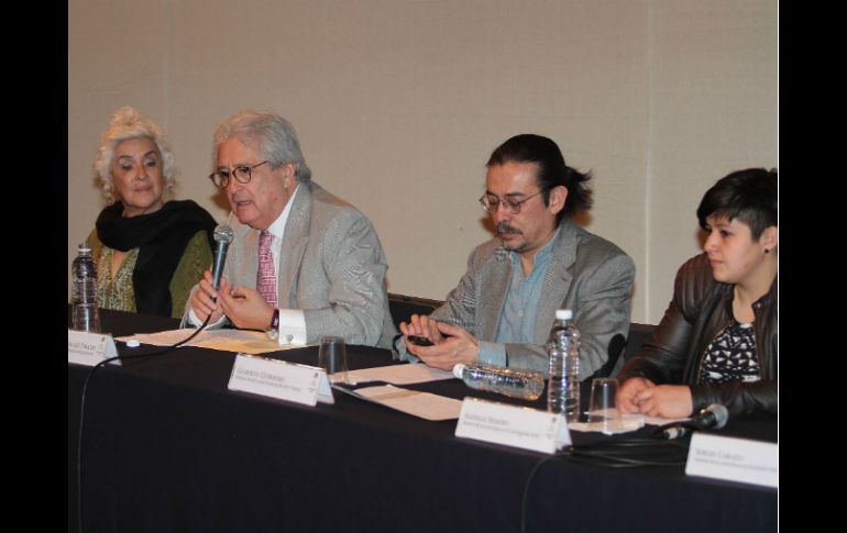 El director general del Cenart declaró que abordar el fenómeno artístico a través de la representación es de suma importancia. NTX /