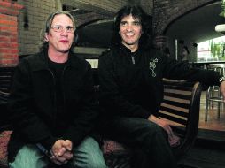 Marciano Cantero (voz) y Felipe Staiti (guitarra y coros), han estado en Enanitos Verdes desde la fundación de la banda en 1979.  /