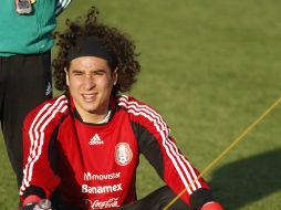 Guillermo es el primer portero nacional que juega en Europa. ARCHIVO /