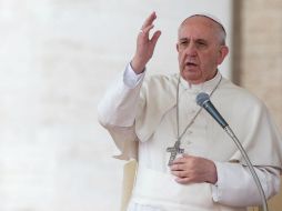 ''Sólo en el Señor está nuestra segura confianza. Otras confianzas no sirven, no nos salvan'', dice el Papa Francisco. ARCHIVO /