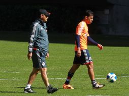 El entrenador prefiere no decir si Omar saldrá desde el principio o hasta la segunda parte. ARCHIVO /