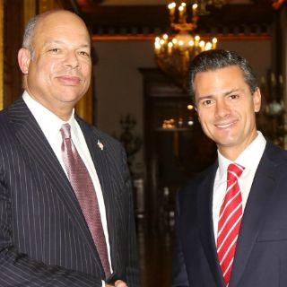 Peña Nieto y Jeh Johnson tratan temas de agenda bilateral