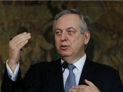 Tras una reunión de trabajo con Rui Machete, el diplomático indicó que 'tenemos una gran experiencia en recibir eventos de gran porte'. AP /