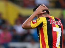 Leones fue mejor en el cierre del encuentro, pero no pudo emparejar el marcador pese a que metió en su campo a Lobos BUAP. ARCHIVO /