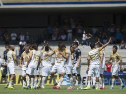 Con 18 unidades que lo tienen en el tercer sitio, el conjunto universitario busca mantenerse en tercera posición en la Clausura 2014. MEXSPORT /
