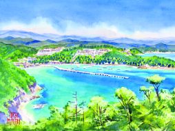 Celestial. Las playas conservan un aspecto celestial a los ojos de los visitantes.  /