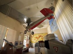 ¡A volar!. La evolución del armamento, tanto en tierra como aire se expone en el Museo militar.  /
